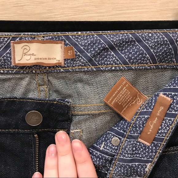 Paige Blue Heights Skinny Jeans - Picture 3 of 4